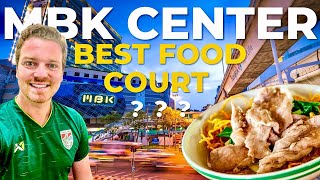 Would You Eat These Noodles MBK CENTER FOOD COURT 🇹🇭 BANGKOK 2024 [upl. by Redd]