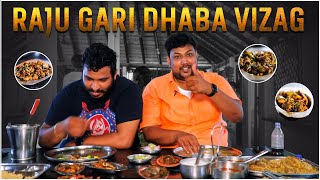 Spicy food at Raju gari Dhaba  Vizag  Chicken Biryani [upl. by Adabel]