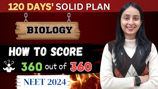 Guaranteed 360360 in NEET 2024 BIOLOGY even if You Start Now  neet neet2024 study [upl. by Eihtur]