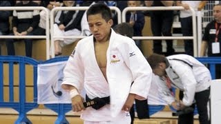 NOMURA Tadahiro JPN  SCHAFFER Jérôme SUI  Swiss Judo Open 2013 [upl. by Enorahs]