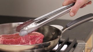 How to Pan Sear a Steak [upl. by Ailimaj192]