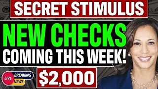 APPLY 2000 SECRET STIMULUS CHECK COMING THIS WEEK Watch Now 4TH STIMULUS 2024 CHECKS UPDATE [upl. by Antonino]