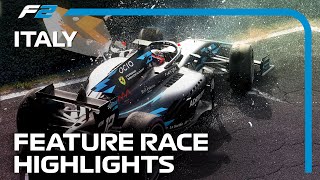 F2 Feature Race Highlights  2023 Italian Grand Prix [upl. by Cob]