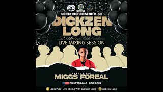 Groove House AmapianoLIVE MIXING SESSIONS FEAT MIGGS FOREAL [upl. by Rinee140]