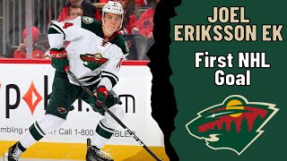 Joel Eriksson Ek 14 Minnesota Wild first NHL goal Oct 22 2016 Classic NHL [upl. by Aeret]