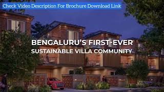 Urbanrise Paradise On Earth Villas  Urbanrise Bangalore Villas  Luxury Villas in South Bangalore [upl. by Ola]