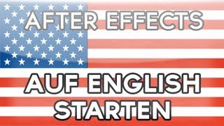 After Effects CS5 auf Englisch starten [upl. by Annahaj]