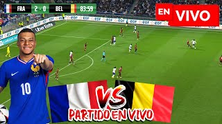 🔴 FRANCIA VS BELGICA EN VIVO Y EN DIRECTO  JUEGA MBAPPE UEFA NATIONS LEAGUE 2024 [upl. by Carmel]