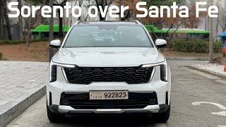 Why I chose 2025 Kia Sorento HEV Facelift Hybrid AWD over Hyundai Santa Fe [upl. by Demeter]