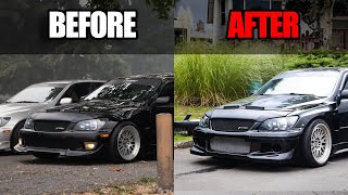 IS300 Duraflex CSpeed Widebody Fenders and Htype Bumper BEFOREAFTER Cinematic [upl. by Esadnac]