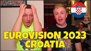 CROATIA EUROVISION 2023 REACTION  let 3  Mama ŠČ [upl. by Naej]