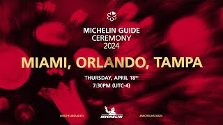 Discover the MICHELIN Guide Selection 2024 for Miami Orlando and Tampa [upl. by Liag]