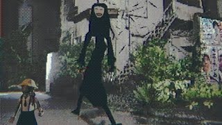 Walk 散歩  Freaky Japanese Horror Game Where a Terrifying Shadow Monster Stalks a Girl Through a City [upl. by Akiemaj699]