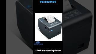 3 INCH RECEIPT PRINTER  SUPPORT MOBILE  COMPUTER  Print from Vyapar Billing application [upl. by Kcirdehs]