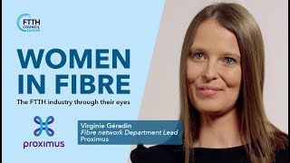 Women in Fibre  Virginie Géradin Proximus [upl. by Ecirrehs]