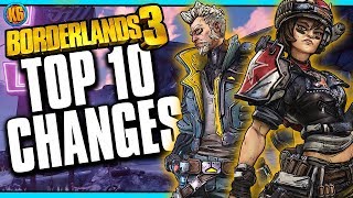 Borderlands 3  10 AWESOME IMPROVEMENTS [upl. by Larue]