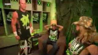 Hornswoggle Super Kicks Shawn Michaels [upl. by Korey311]