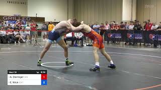 2024 Men’s Freestyle Senior World Team Trials Alex Dieringer vs Evan Wick 79 KG quarterfinals [upl. by Zanze]