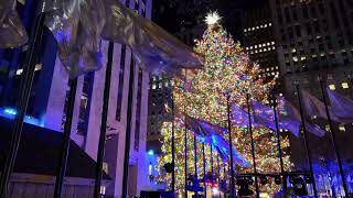 🎄 Rockefeller Center Christmas Tree Lighting [upl. by Halliday]