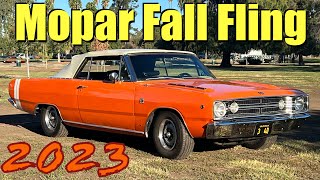 Mopar Fall Fling 2023 Car Show At Woodley Park In Van Nuys [upl. by Atil943]