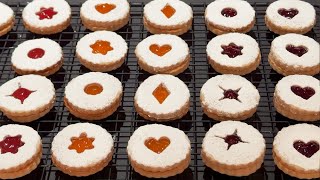 Austrian Linzer Cookies [upl. by Sissie]