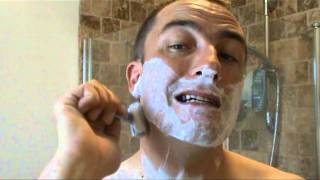 Shaving with the Merkur Futur Razor [upl. by Vernita]