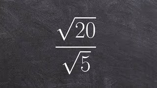 How to simplify a radical by rationalizing the denominator [upl. by Behah691]