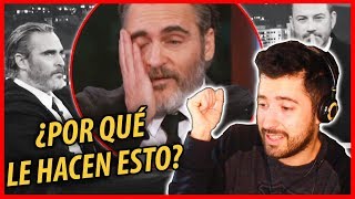 JOAQUIN PHOENIX SU ENTREVISTA MAS INCOMODA  TODA LA VERDAD  Reaccion [upl. by Arten]