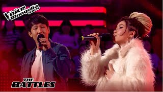 UrlugT VS KhongorzulB  quotMy Mindquot  The Battle  The Voice of Mongolia S2 [upl. by Aneeuqal102]