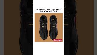 Nike LeBron NXXT Gen AMPD ”BlackMetallic Gold“ [upl. by Ardiekal]