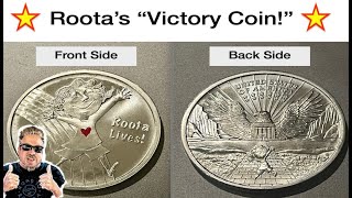 SILVER ALERT Rootas Silver quotVictory Coinquot is HERE Free w Private Road Subscription Bix Weir [upl. by Trebmal]