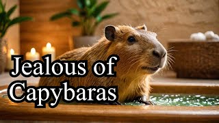 Capybara Spa Day Will Make You JEALOUS [upl. by Ayak]