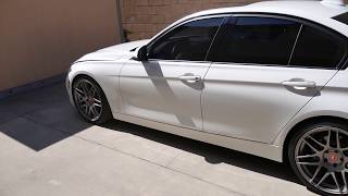 2016 BMW F30 Exterior Mods [upl. by Nimajeb318]