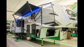 Arctic Wolf 3550 Suite 5th Wheel for sale at All Seasons RV in Streetsboro Ohio [upl. by Cosme573]