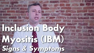 Inclusion Body Myositis IBM Signs amp Symptoms  Johns Hopkins Myositis Center [upl. by Illom]