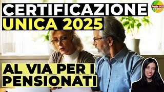 INPS CERTIFICAZIONE UNICA PENSIONATI Al via Richiesta ALIQUOTA più alta e DETRAZIONI dimposta [upl. by Kondon187]