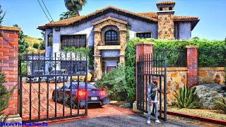 GTA 5 Mods Real Life Mods Best Mansion 4K [upl. by Golding487]