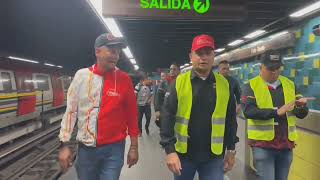 Autoridades supervisan avances de la 2da fase del Plan ¡Metro se Mueve Contigo [upl. by Lawtun520]