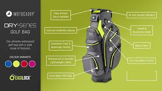 2022 Motocaddy Dry Series Bag Features [upl. by Acilejna683]