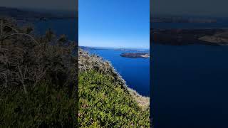 Path from skaros rock Santorini hike skarosrock travel explore santorini greece [upl. by Elocel]