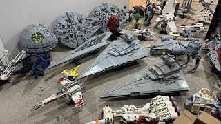 I Built EVERY Lego Star Wars UCS Set [upl. by Ymot]