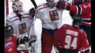 hockey CZE  CAN MS 2005 fight Bitka  Ryan SMyth [upl. by Denys]