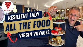 Virgin Voyages Resilient Lady TASTE TEST  Is the food really worth the hype [upl. by Grey]