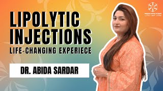 LIPOLYTIC INJECTIONS  MIRACLE WEIGHTLOSS  ENFIELD ROYAL CLINIC  ISLAMABAD  DR ABIDA SARDAR [upl. by Orrin]