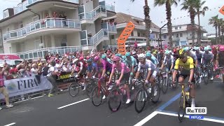 Martinsicuro  Il Giro d’Italia ha lasciato l’Abruzzo [upl. by Sinnylg]