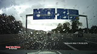 driving in Frankfurt am Main  visiting Hofheim  Germany  October 2018  road trip [upl. by Zimmermann104]