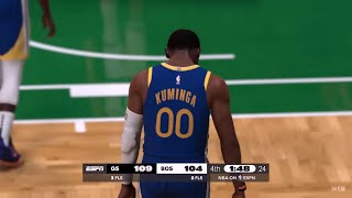 WARRIORS vs CELTICS FULL GAME HIGHLIGHTS  October 21 2024  2024 NBA Pre Season Highlights 2K25 [upl. by Oetsira]