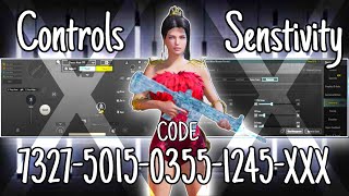 NEW UPDATE 30  BEST SENSITIVITY CODE  CONTROL SETTINGS PUBG MOBILEBGMI [upl. by Adele372]