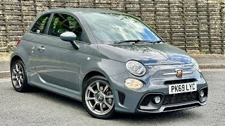 Mega Low miles Fiat 500 Abarth 595 70th anniversary model [upl. by Eluj110]