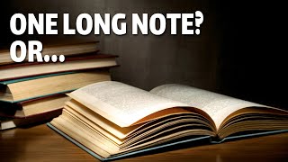 Structuring book notes with the Zettelkasten method [upl. by Fiester]